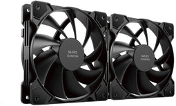 Mars Gaming MFPROX2 - Ventilator 120mm - 2x 12dB(A) (2 stuks)