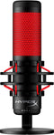 HyperX QuadCast - Microfoon - Trillingsdempende shockmount en tap-to-mute - Zwart