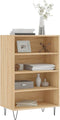 vidaXL - Hoge - kast - 57x35x90 - cm - bewerkt - hout - sonoma - eikenkleurig