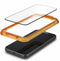 Spigen AGL06875 - Full-Cover Glas Screenprotector - Krasbestendig en Schokabsorberend - Zwart