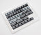 Ducky 133 - Keycaps PBT Tripleshot - Cherry profile - Grijs
