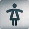 Durable - Infobord pictogram 4959 vierkant WC invalide 150mm