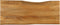 vidaXL - Tafelblad - met - natuurlijke - rand - 140x60x3,8 - cm - massief - mangohout