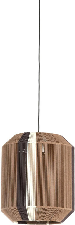 Light & Living Hanglamp Kozana - Donkerbruin - Ø36cm - Modern - Hanglampen Eetkamer, Slaapkamer, Woonkamer