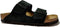 Birkenstock Arizona SFB VL Narrow Slippers - Suède - Smal - Black - Maat 43