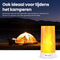 Saaf LED Sfeerlampen - 2 stuks - Incl Afstandsbediening - Oplaadbaar - Vlamverlichting voor Woonkamer, Slaapkamer, Buiten - Warm Licht