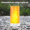 Saaf LED Sfeerlampen - 2 stuks - Incl Afstandsbediening - Oplaadbaar - Vlamverlichting voor Woonkamer, Slaapkamer, Buiten - Warm Licht