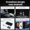 Saaf SD100 Android Auto Dongle - Draadloze Android Auto - USB-C + USB-A - Verbind Automatisch