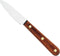 Au Nain Oestermes - Breed - RVS - Houten Heft - 12 cm