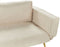 SAARELA - Slaapbank - Beige - Polyester