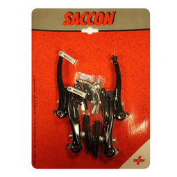 Saccon v-brake set voor + achter zwart