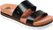 Reef Cushion Bounce Vista Hi - Dames Slippers - Wijdte G - Zwart - Maat 38.5