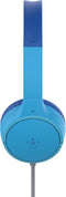 Belkin AUD004BTBL - Hoofdtelefoon met microfoon - Jack 3,5 mm - Blauw