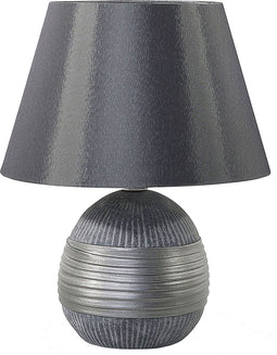 SADO - Tafellamp - Grijs - Porselein