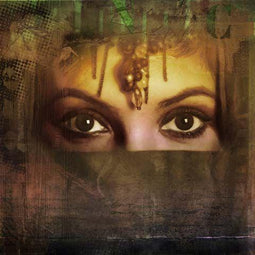 Safaary - Arabisch schilderij Arabian Hana Bruin - 100x100 CM