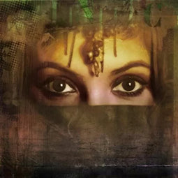 Safaary - Arabisch schilderij Arabian Hana Bruin - 50x50 CM