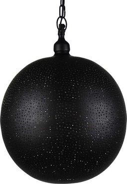 Safaary - Arabische Hanglamp Amaira Zwart Goud Ø 30 x 40cm