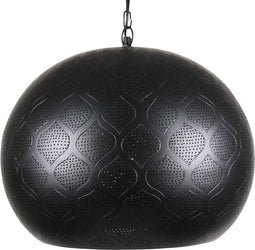 Safaary - Arabische Hanglamp Amaira Zwart Goud Ø 46 x 40cm