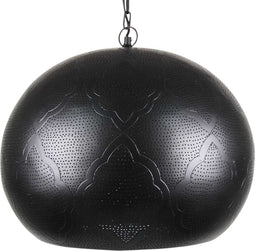 Safaary - Arabische Hanglamp Maya Zwart Goud Ø 46 x 39cm