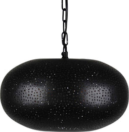 Safaary - Arabische Hanglamp Youseira Zwart Goud Ø 32 x 21cm