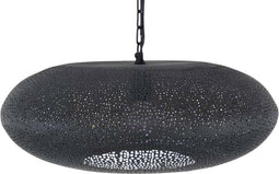 Safaary - Arabische Hanglamp Youseira Zwart Goud Ø 49 x 23cm