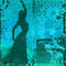 Safaary - Arabische Schilderij Buikdanseres Blauw - 50x50 CM