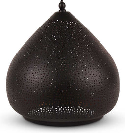 Safaary - Arabische Tafellamp Yamina Zwart Goud Ø 30 x 31cm