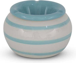 Safaary - Asbak Blauw-Wit Ø 13 x 9cm