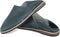 Safaary - Babouches Heren Antraciet Blauw - Maat 44