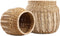 Safaary - Bazar Bizar Basket Naturel Medium - 35x35 CM