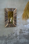 Safaary - Bazar Bizar Drijfhout Ingelijst Spiegel Naturel M - 60x60 CM