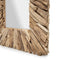 Safaary - Bazar Bizar Drijfhout Ingelijst Spiegel Naturel M - 60x60 CM