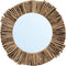Safaary - Bazar Bizar Drijfhout Spiegel Naturel M Halo - 61x61 CM