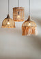 Safaary - Bazar Bizar Hanglamp Naturel M Abaca Vogelkooi - 33x33 CM