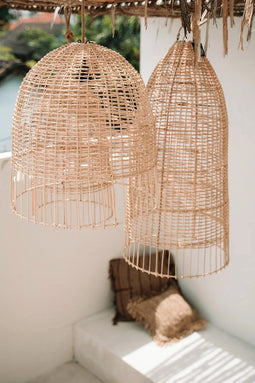Safaary - Bazar Bizar Hanglamp Naturel M Amalfi - 50x50 CM