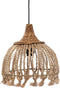 Safaary - Bazar Bizar Hanglamp Naturel S Abaca Kwast