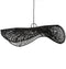 Safaary - Bazar Bizar Hanglamp Zwart Chapeau - 75x75 CM