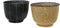 Safaary - Bazar Bizar Kralen Mand Goud Medium - 13x13 CM