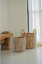 Safaary - Bazar Bizar Macrame Opbergmand Naturel Wit Small - 40x30 CM