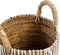 Safaary - Bazar Bizar Macrame Opbergmand Naturel Wit Small - 40x30 CM