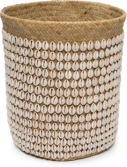 Safaary - Bazar Bizar Pandan Opbergmand Naturel Wit - 35x35 CM