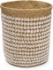 Safaary - Bazar Bizar Pandan Opbergmand Naturel Wit - 35x35 CM