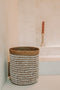 Safaary - Bazar Bizar Pandan Opbergmand Naturel Wit - 35x35 CM