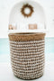 Safaary - Bazar Bizar Pandan Opbergmand Naturel Wit - 35x35 CM