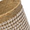 Safaary - Bazar Bizar Pandan Opbergmand Naturel Wit - 35x35 CM