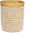 Safaary - Bazar Bizar Pandan Opbergmand Naturel Wit - 35x35 CM