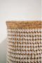 Safaary - Bazar Bizar Pandan Opbergmand Naturel Wit - 35x35 CM