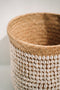 Safaary - Bazar Bizar Pandan Opbergmand Naturel Wit - 35x35 CM