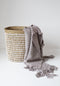 Safaary - Bazar Bizar Pandan Opbergmand Naturel Wit - 35x35 CM
