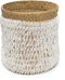 Safaary - Bazar Bizar Pandan Schelp Opbergmand Naturel Wit - 35x35 CM